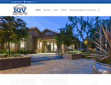 Tablet Screenshot of iqvinc.com